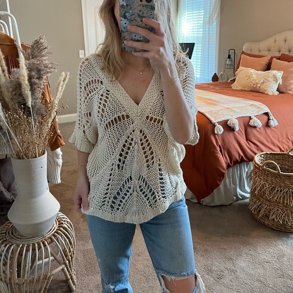 Old navy crochet blouse - Picture 5 of 8